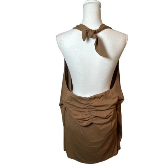 Revolve Top Womens 1x Nude LNA Easton Bracken Halter Grunge Casual Party Club - Picture 8 of 11